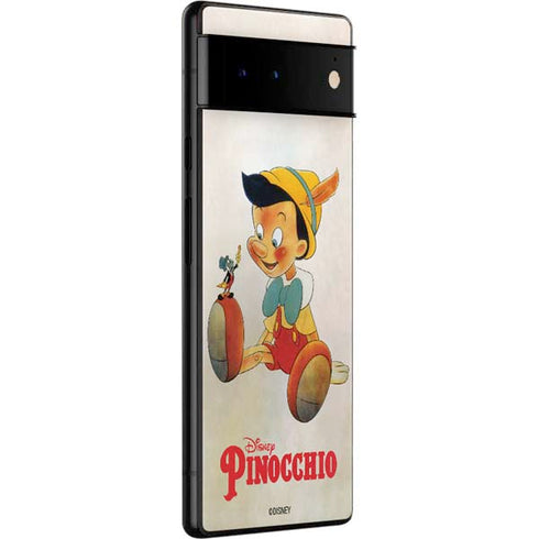 Disney Pinocchio Vintage Portrait Google Pixel 6 Pro Skin